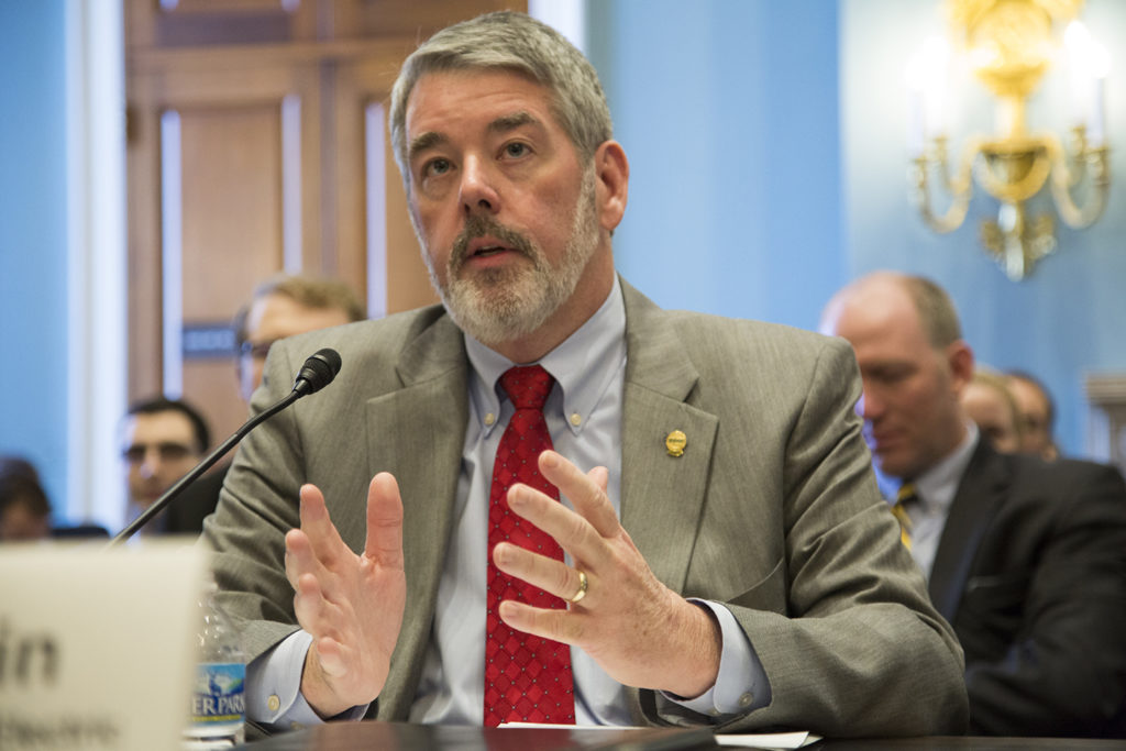 Georgia EMC President & CEO Dennis Chastain told House members working on the next Farm Bill that rural broadband is “increasingly important.” (Photo By: Denny Gainer)